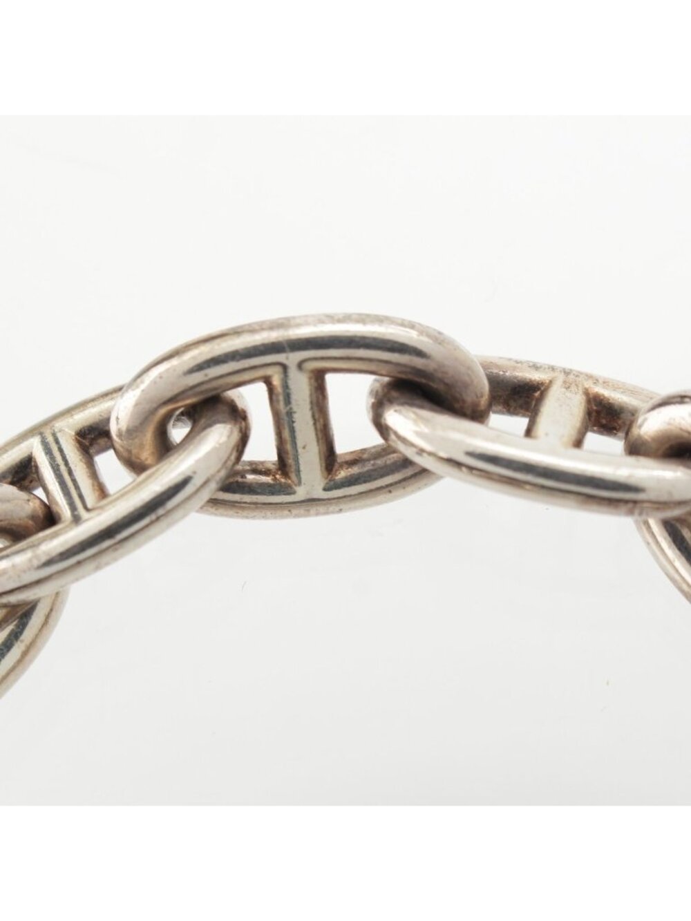★SOLD★ Hermes Chaine D'ancre GM Bracelet Bangle 925 Sterling Silver - Picture 5 of 10